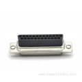 Standard D-Sub Connector DP 25P Female Straight with Harpoon 25P